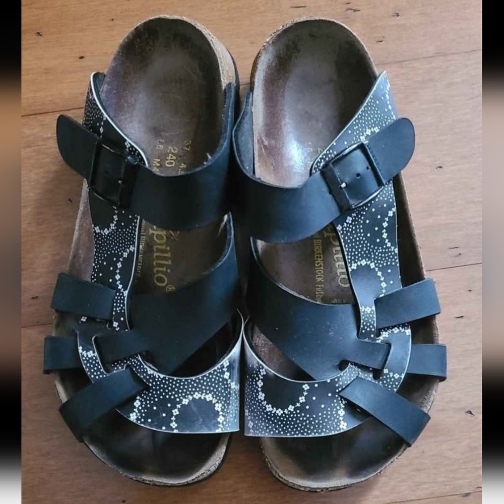Papillio Black Sandals